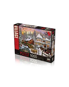 Doos Snowy Day legpuzzel 1000 stukjes