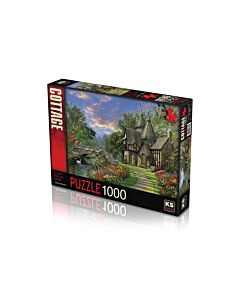 Doos The Old Waterway Cottage puzzel 1000 stukjes