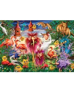 Verpakking doos KS Games Ugly Birds puzzel 1000 stukjes