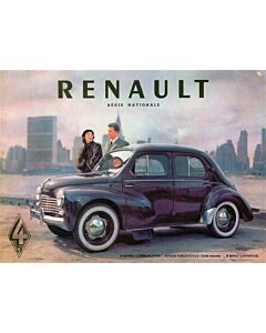 Renault Regie metalen wandbord