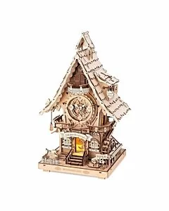 Robotime 3D Houten Puzzel Cuckoo Clock