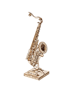 Robotime 3D Houten Puzzel Muziekinstrument Saxofoon