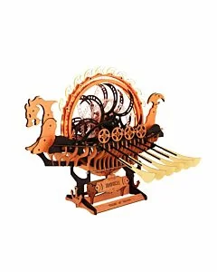 Robotime Houten Puzzel Dragon Viking Ship