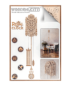 Royal Clock wooden city