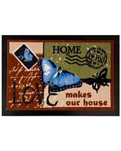 Schoonloopmat vlinder / Esschert Design