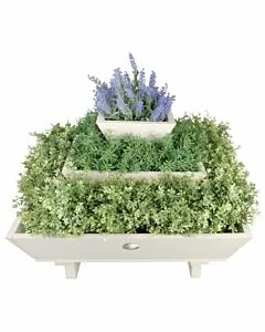 Plantenpiramide wit / Esschert Design