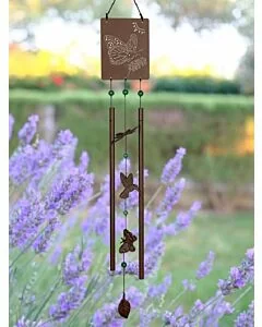 Windgong Victorian Garden Chime klein Butterfly