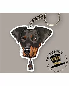 Sleutelhanger Dobermann