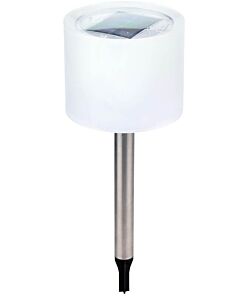 Roestvrijstalen Solarlamp 2-in-1