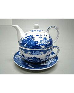 Tea for one set Blue Willow