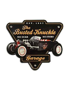 The Busted knuckle garage wandbord