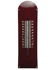 Thermometer Bordeaux rood / Créme blanco