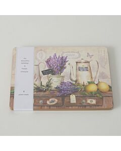 Placemat set van 4 stuks Lavendel