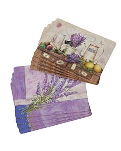 Placemat set van 4 stuks Lavendel