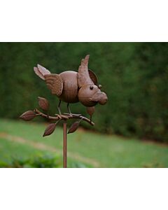 Bewegende vogel tuinsteker