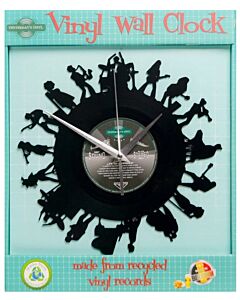 Wandklok vinyl LP Bandleden