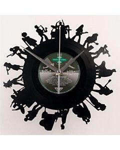 Wandklok vinyl LP Bandleden