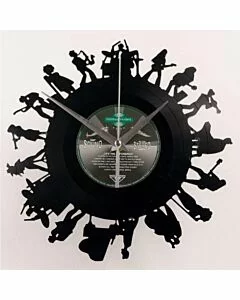 Wandklok vinyl LP Bandleden