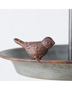 Vogelbadje zink sarina