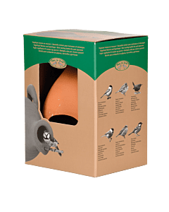 Vogelpot kruik mezen en mussen / Esschert Design