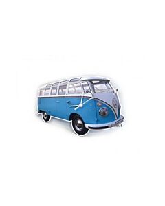 Wandklok Volkswagen Bus Classic Blue kope