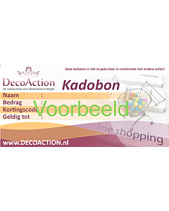 Cadeaubon / Kortingsbon 10 euro