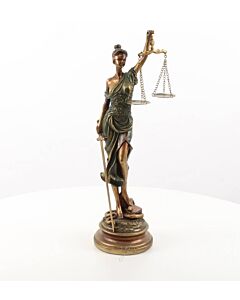 Vrouwe Justitia harsbeeldje