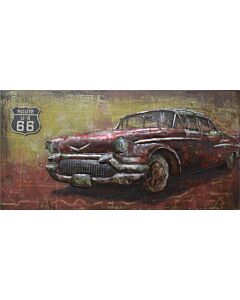 Wanddecoratie oldtimer Chevrolet