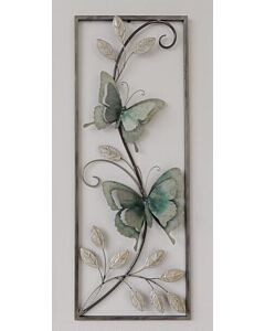 Wanddecoratie frame Vlinders
