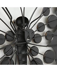 Wanddecoratie Vlinder gekleurd