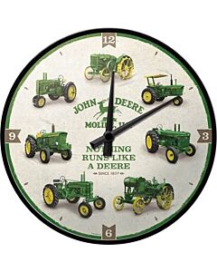 Nostalgic Art wandklok John Deere moline diameter 30 cm