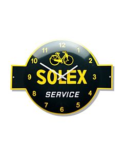 Wandklok emaille Solex service