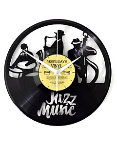 Wandklok vinyl Jazz Music kopen