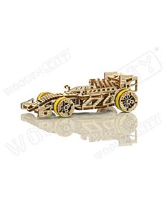 Wooden City formule 1 wagen van hout.