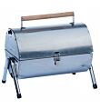 RVS cilindertafel barbeque op pootjes
