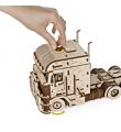 Eco Wood Art 3D Houten Puzzel Truck Road King wielen draaien