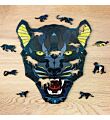 Eco Wood Art Houten Puzzel Panter
