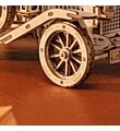 Houten Puzzel 3D Vintage Car detail voorwiel