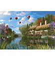 Legpuzzel Old river Cottage 1000 stukjes
