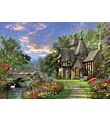 The Old Waterway Cottage puzzel 1000 stukjes