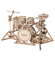 Robotime 3D Houten Puzzel Muziekinstrument Drumstel