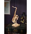 Sfeerfoto Robotime 3D Houten Puzzel Muziekinstrument Saxophone