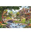 Legpuzzel Summer Village Stream 1000 stukjes
