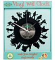 Wandklok vinyl LP Bandleden verpakking