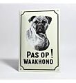 Waakhond bord Boxer extra