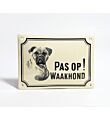 Waakhond bord Boxer 