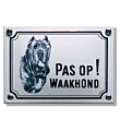 Waakhond bord Mastiff standaard