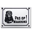 Waakhond bord Rottweiler standaard