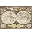 Wooden City Houten Legpuzzel Antique World Map