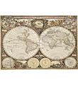 Wooden City Houten Legpuzzel Antique World Map